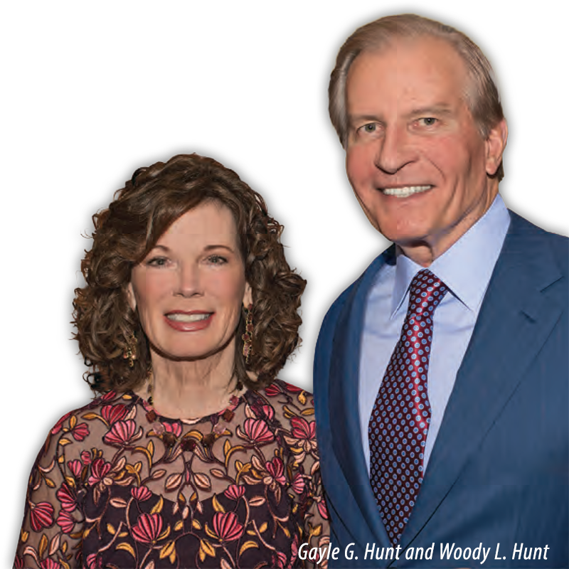 Gayle G. Hunt and Woody L. Hunt